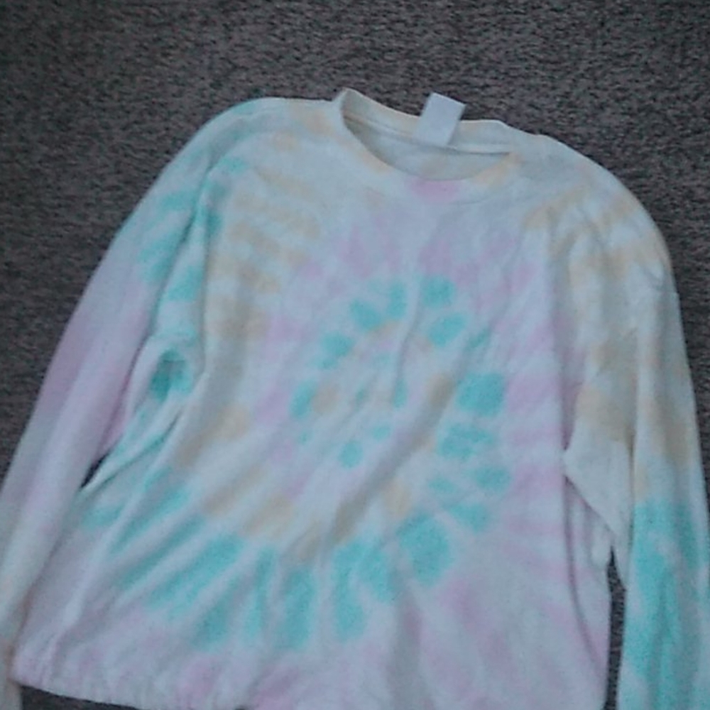 Tie dye long sleeve